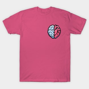 Half Heart Half Brain: Mindfulness T-Shirt